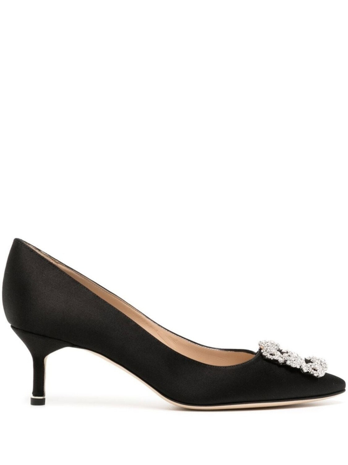 

Manolo Blahnik туфли Hangisi 50 с кристаллами, черный