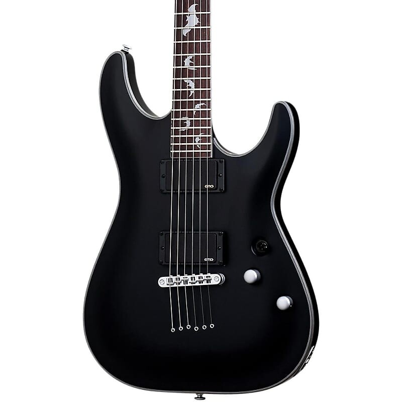 

Электрогитара Schecter Guitar Research Damien Platinum 6 Electric Satin Black