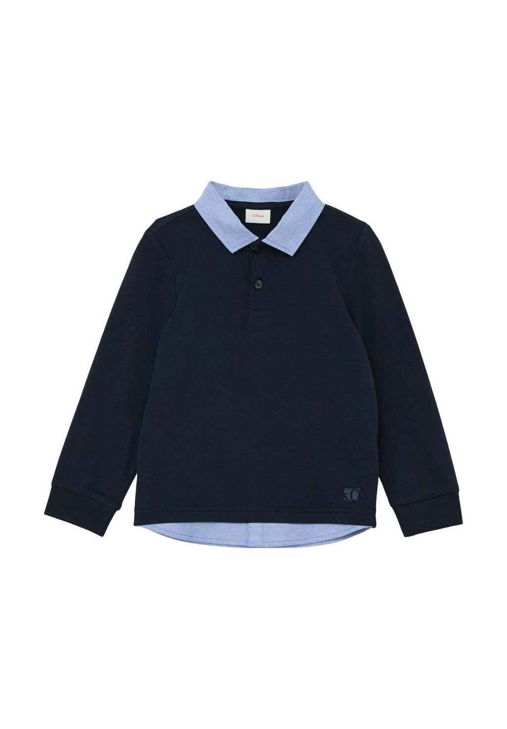 

Рубашка-поло IN LAYERING-OPTIK s.Oliver, цвет navy