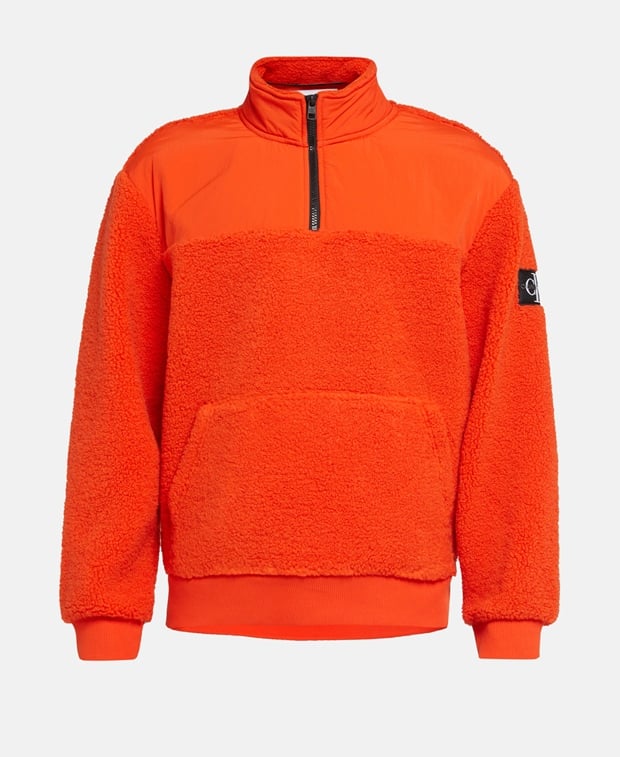 

Толстовка Calvin Klein Jeans, цвет Pumpkin Orange