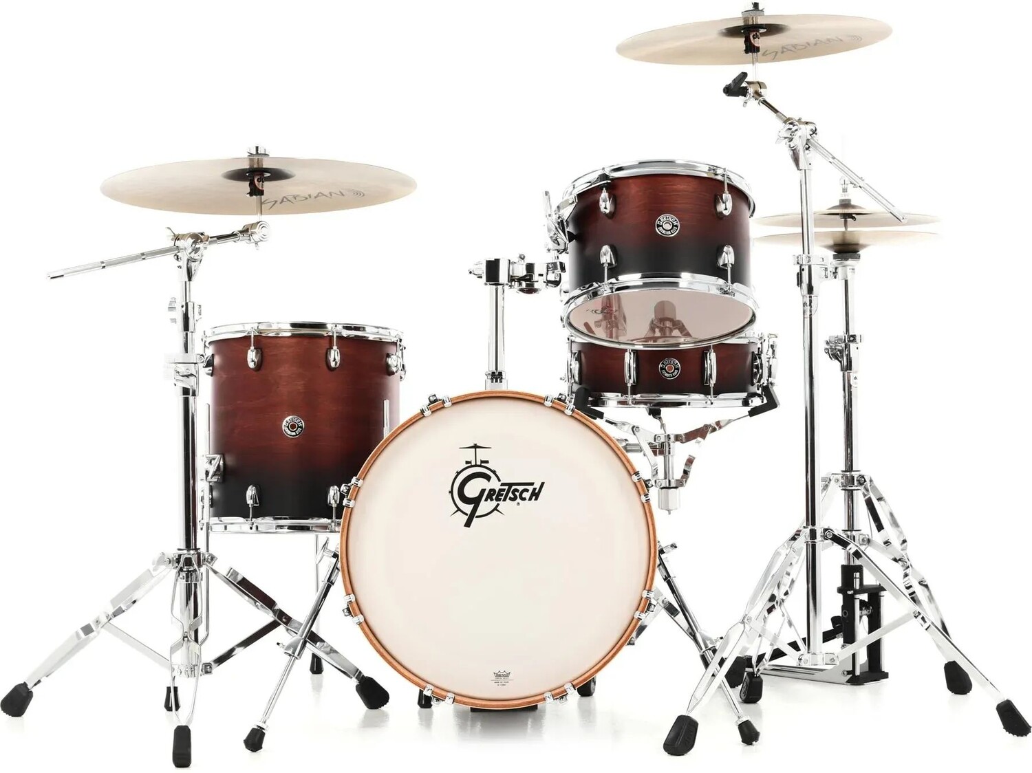 

Gretsch Drums Catalina Club CT1-J484 Набор из 4 предметов с малым барабаном - Satin Antique Fade