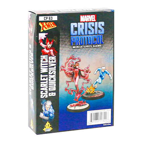 

Фигурки Marvel Crisis Protocol: Scarlet Witch And Quicksilver