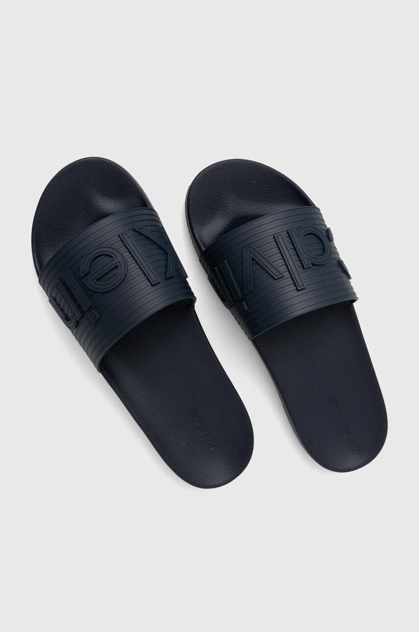 

Шлепанцы Calvin Klein HM0HM01519, темно-синий