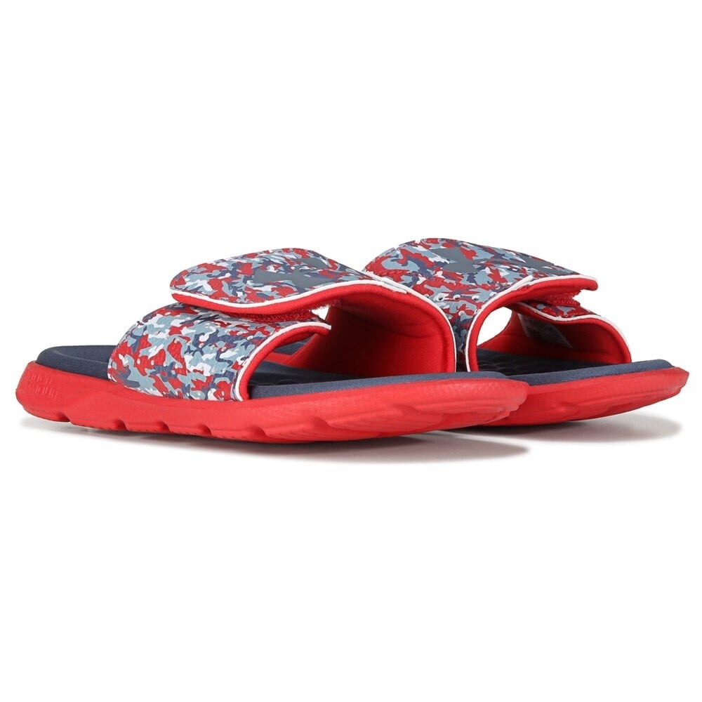 

Детские сандалии Ignite 7 Slide Little/Big Kid Under Armour, красный