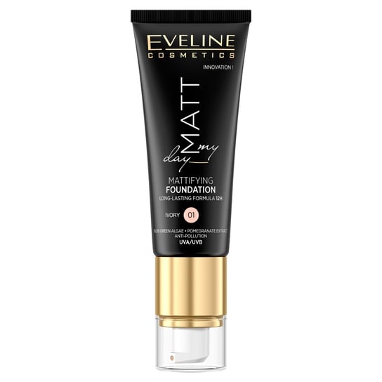 

Матирующая основа, 01 слоновая кость Eveline Cosmetics, Matt My Day