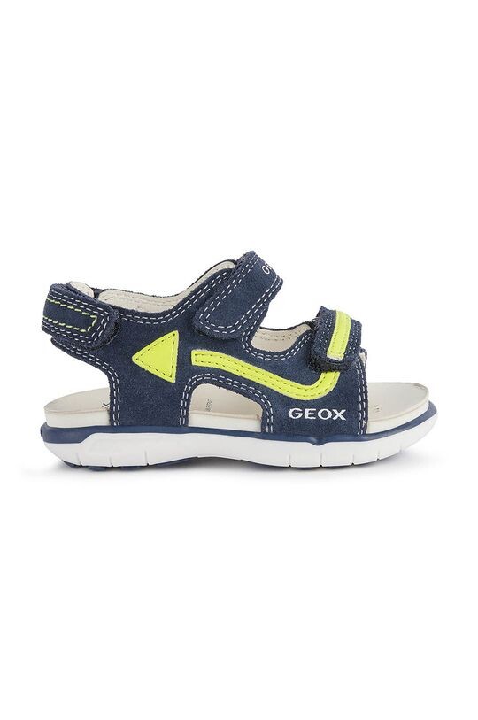 

Детские замшевые сандалии Geox, темно-синий