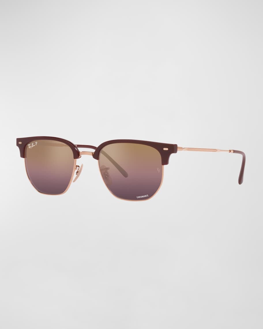 

Поляризованные солнцезащитные очки Wayfarer из металла и нейлона Ray-Ban