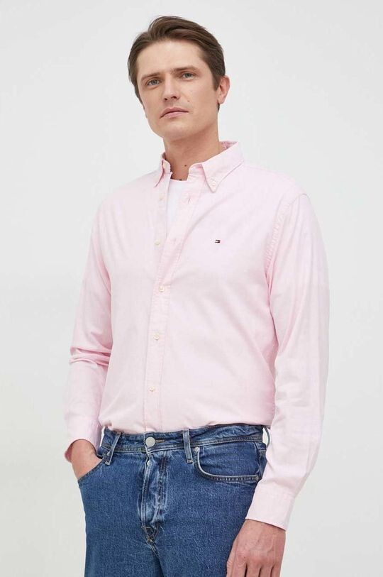 

Рубашка Томми Хилфигер Tommy Hilfiger, фиолетовый