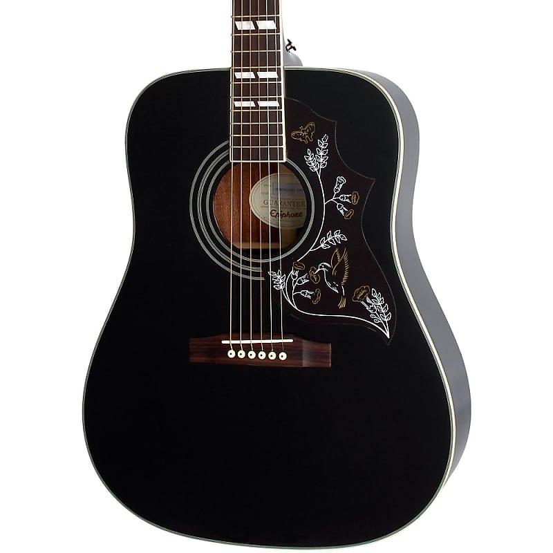 цена Электрогитара Epiphone Hummingbird Studio Acoustic-Electric Guitar Ebony