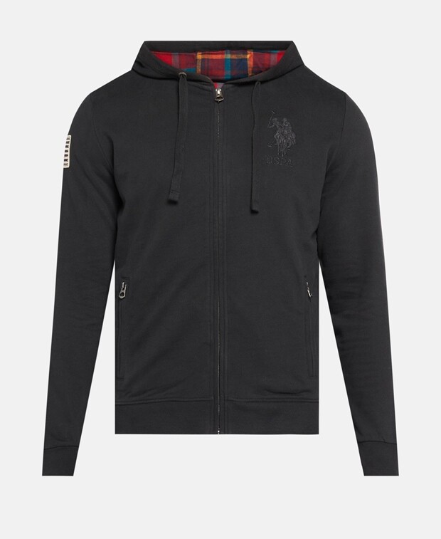 

Толстовка с капюшоном U.S. Polo Assn., черный