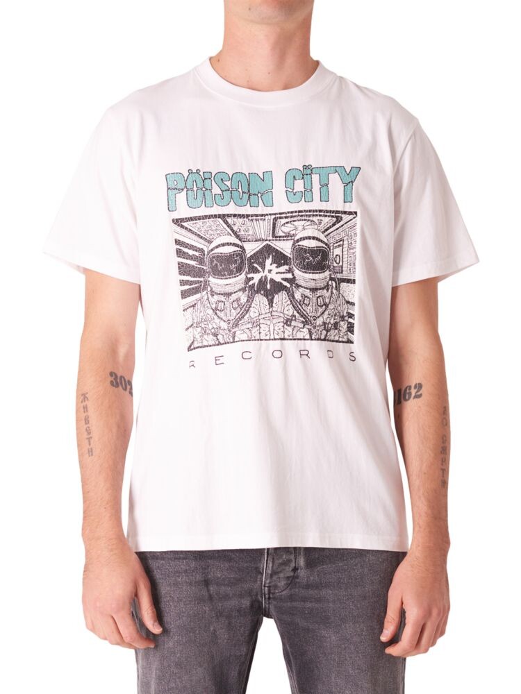 

Футболка с рисунком Poison City Records Neuw Denim, белый