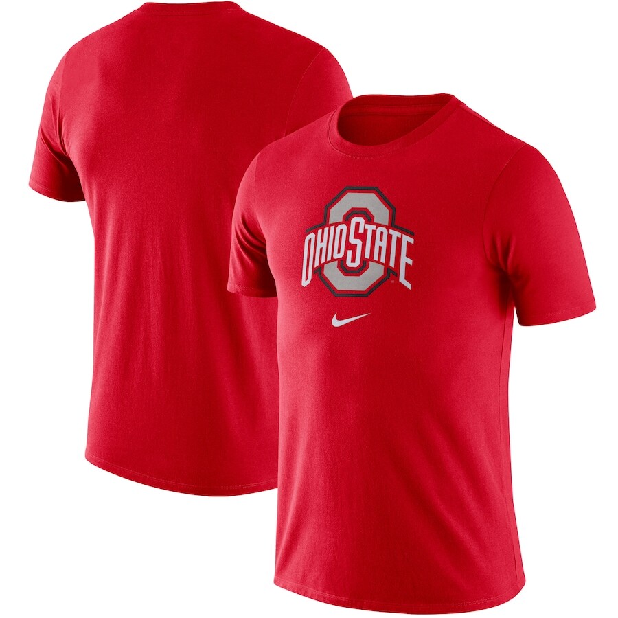 

Футболка с коротким рукавом Nike Ohio State Buckeyes, алый