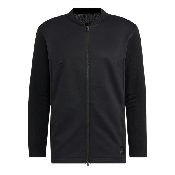 цена Куртка Men's adidas Logo Back Printing Stripe Zipper Jacket Black, черный