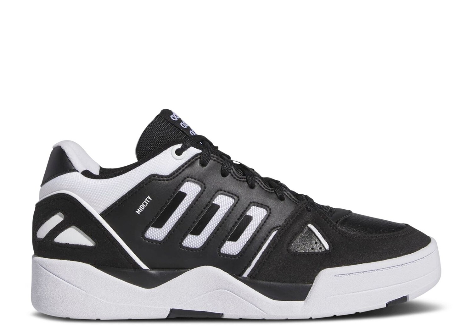

Кроссовки adidas Midcity Low 'Black White', черный