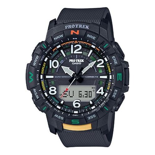 

Часы CASIO Waterproof Sports Shockproof Mens Black Analog/Digital Combo, черный