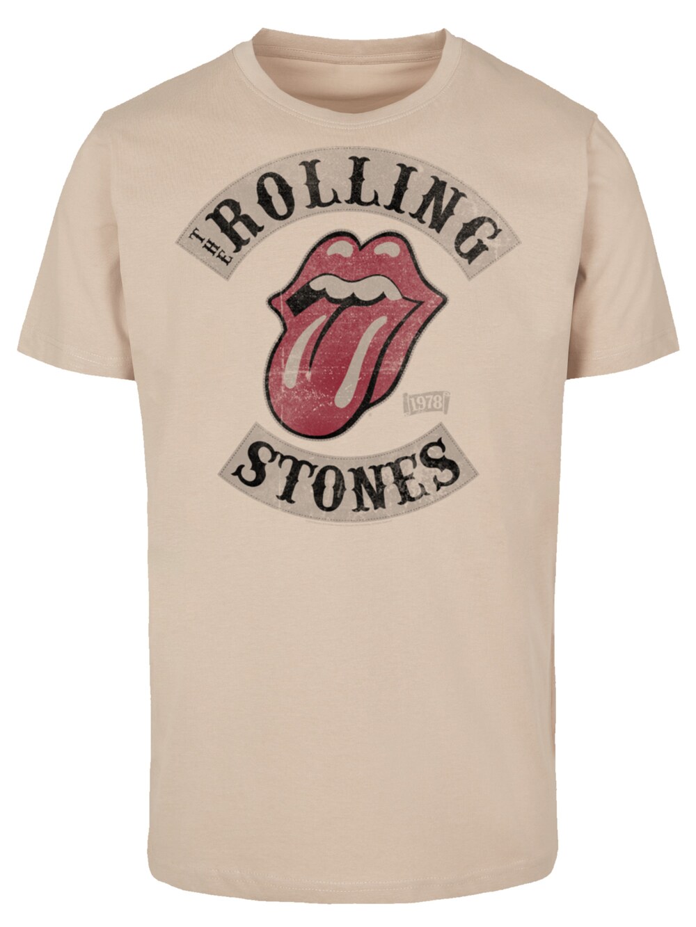 

Футболка F4Nt4Stic The Rolling Stones Tour 78, бежевый