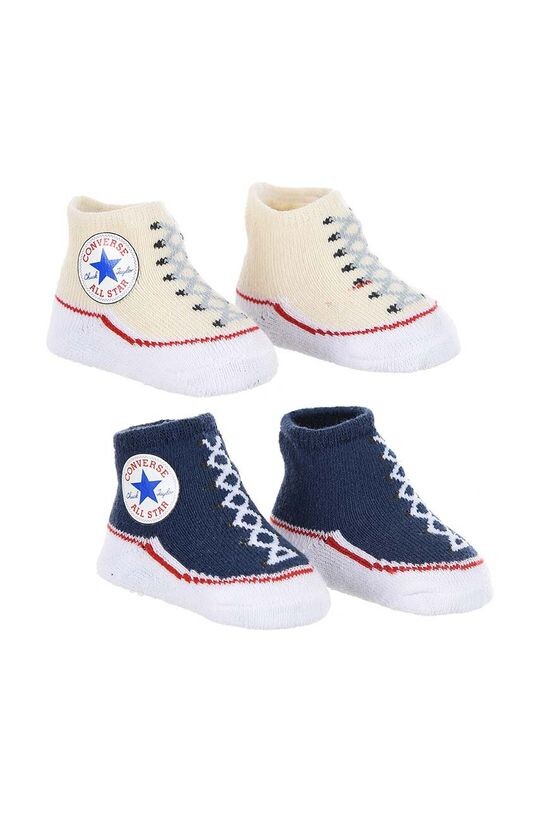 Converse Детские носки, 2 пары, зеленый