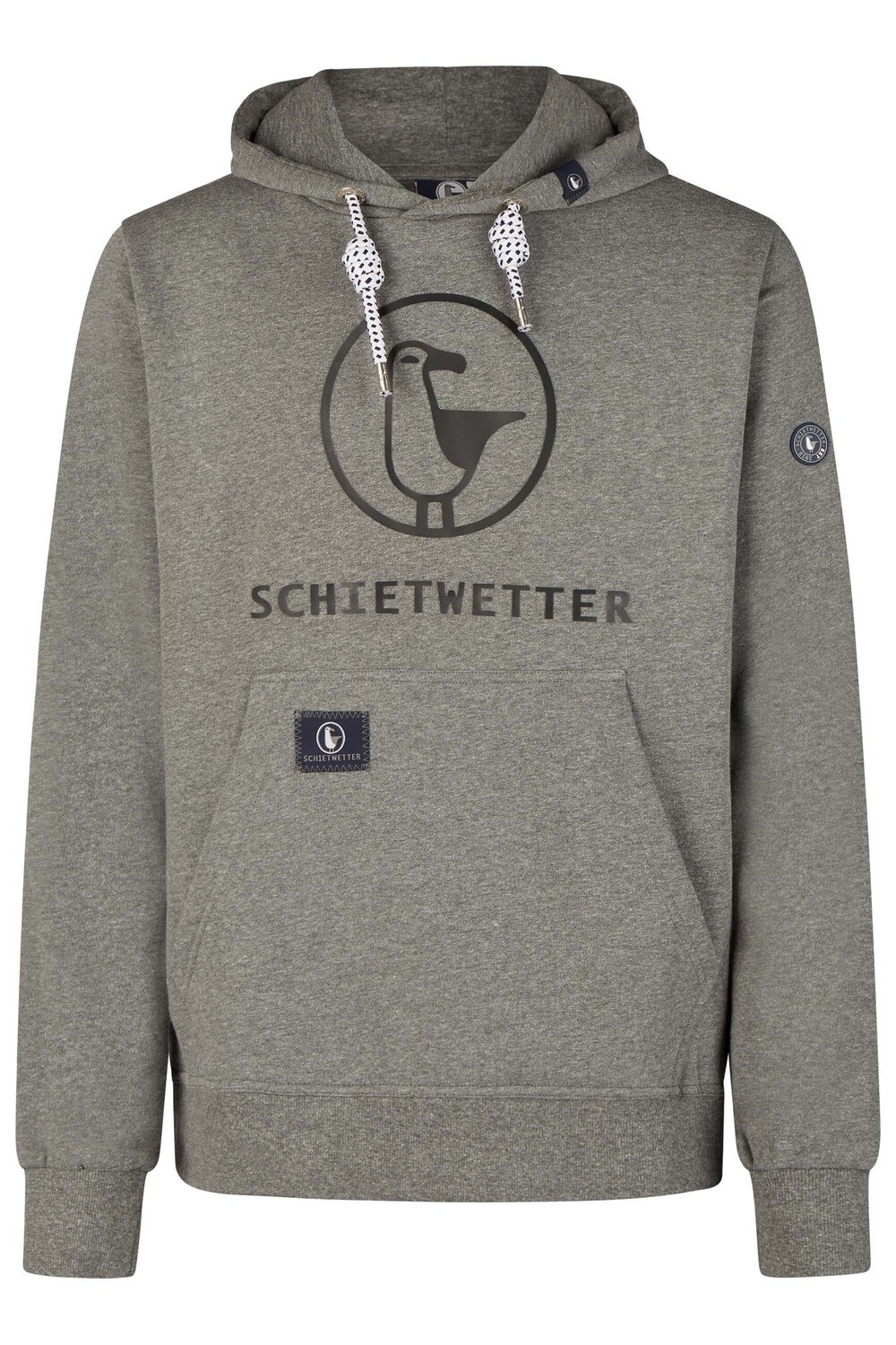 

Толстовка SCHIETWETTER Kapuzenhoodie, антра/черный