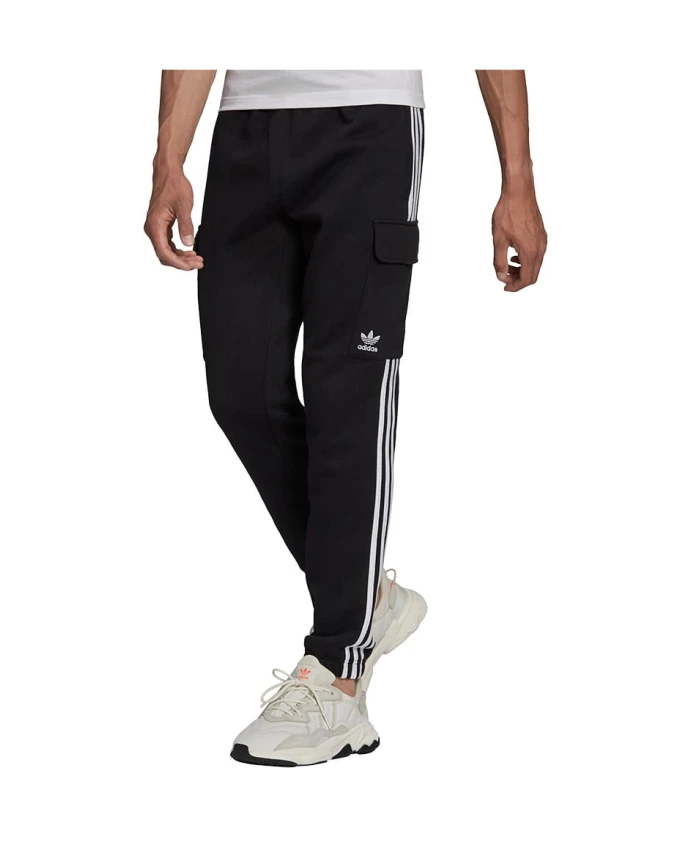 

Брюки Карго с 3 полосками Adidas, черный