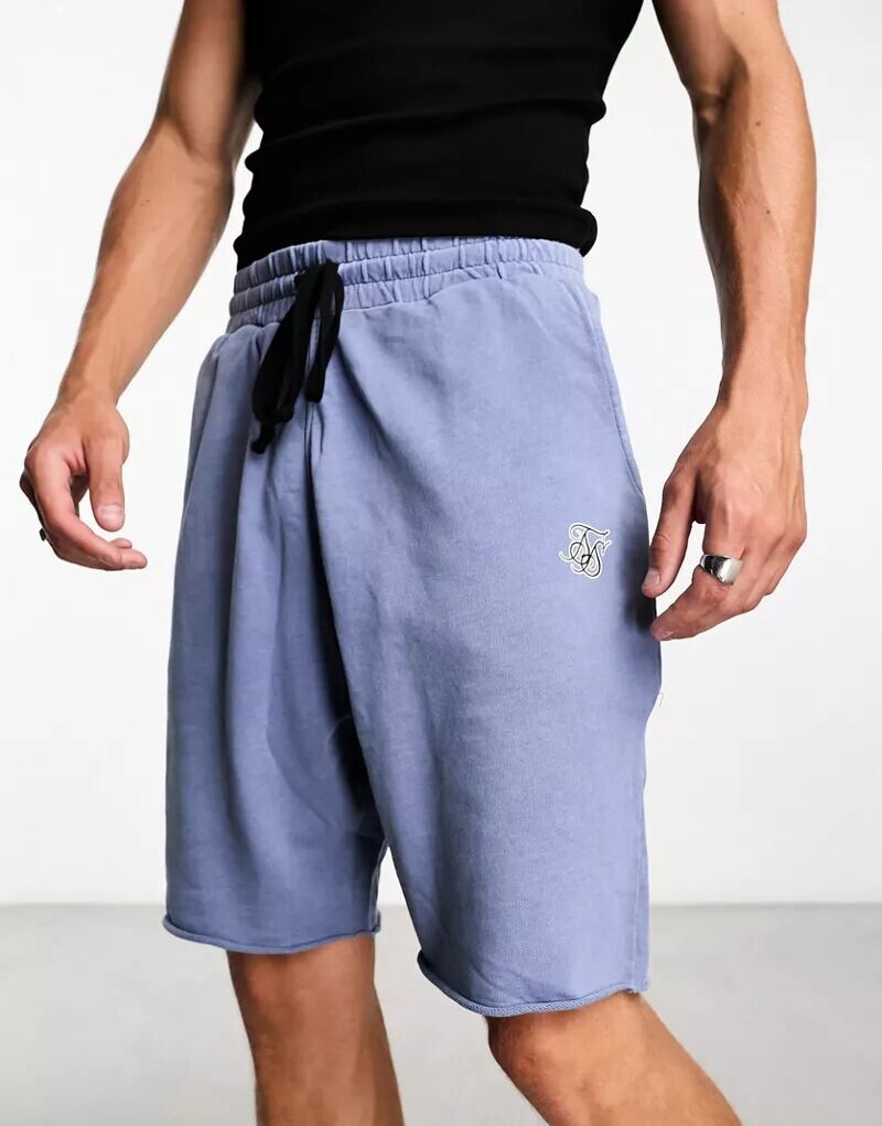 

SikSilk – шорты повседневного кроя синего цвета
