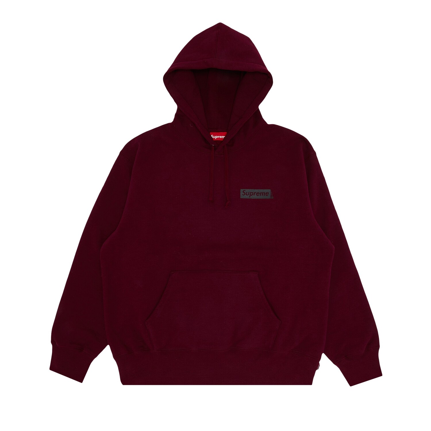 

Толстовка с капюшоном Supreme Fiend, бордовый, Красный