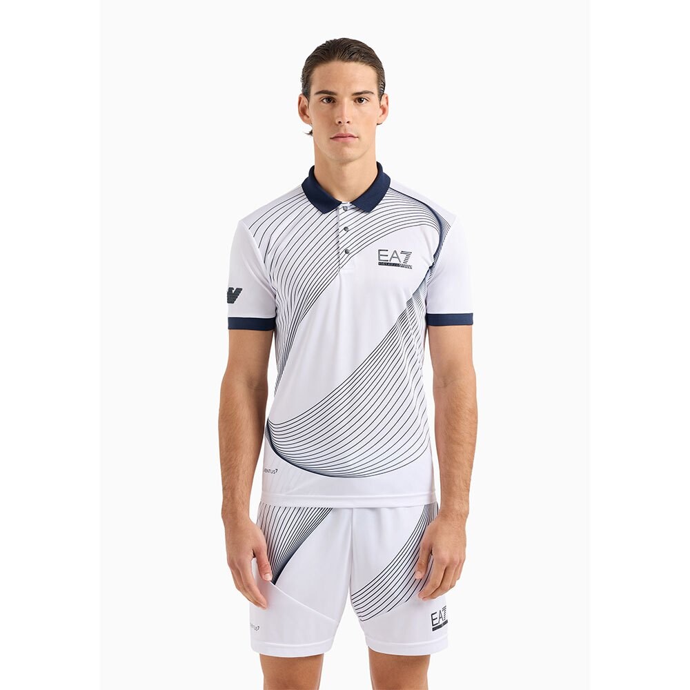

Поло EA7 EMPORIO ARMANI 3DPF09_PJPCZ, серый