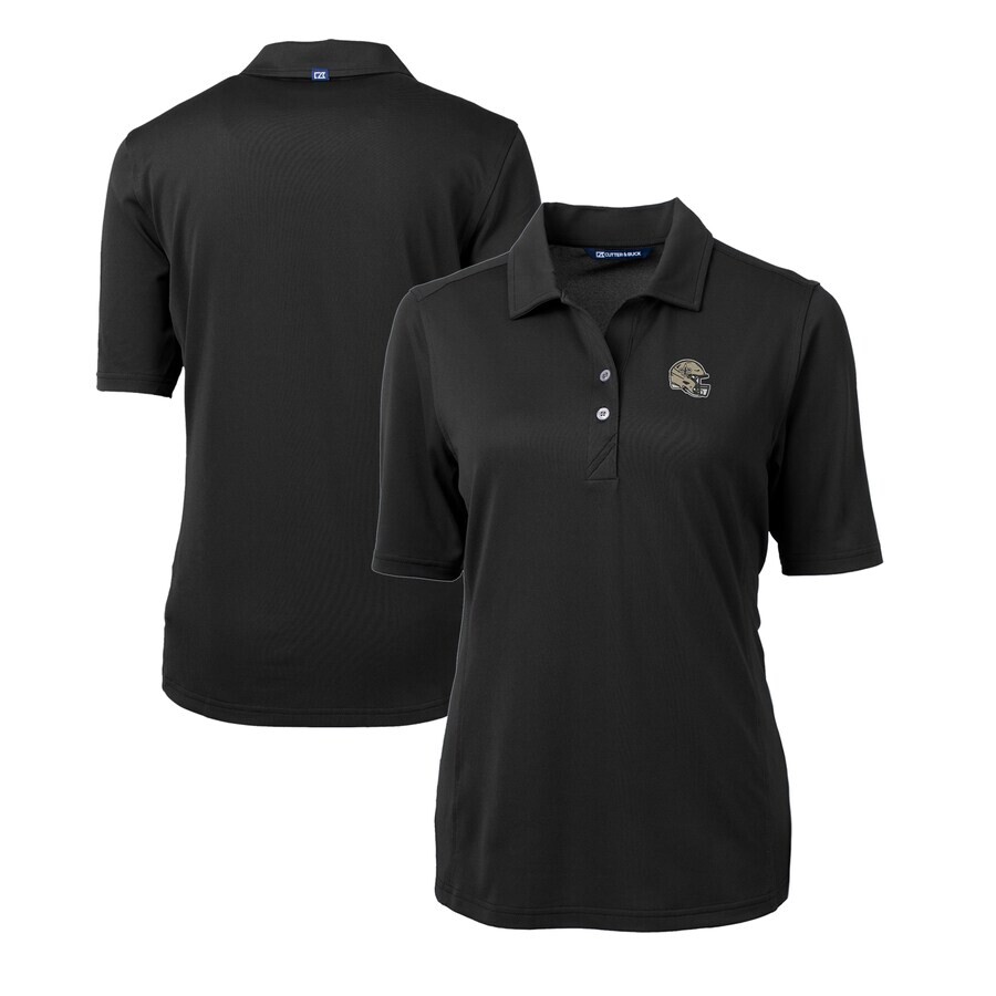 

Поло с длинным рукавом Cutter & Buck New Orleans Saints, черный