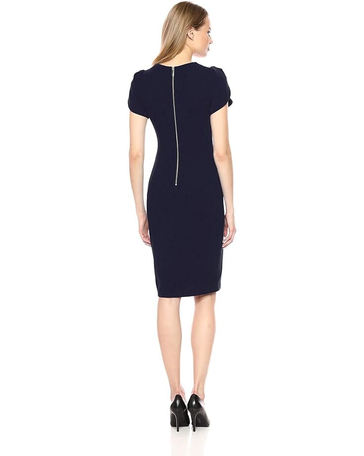 

Платье Calvin Klein Tulip Sleeve Sheath Dress, индиго