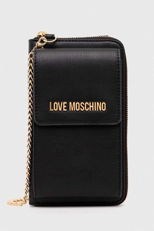 Кошелек Love Moschino, черный
