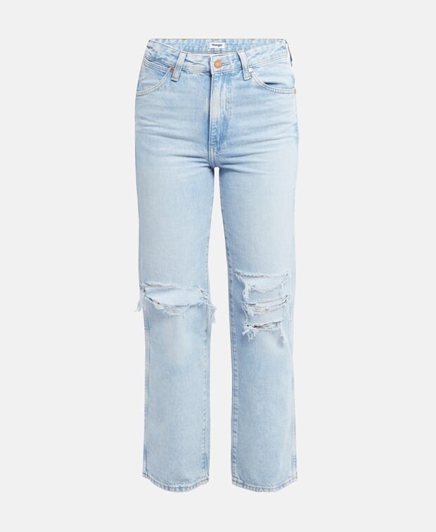 

Прямые джинсы Wrangler, светло-синий