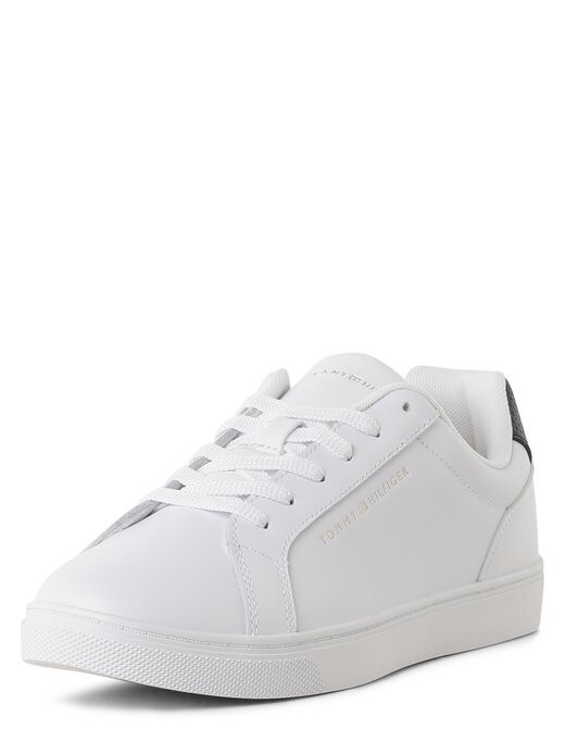 

Кожаные кроссовки Tommy Hilfiger, черный