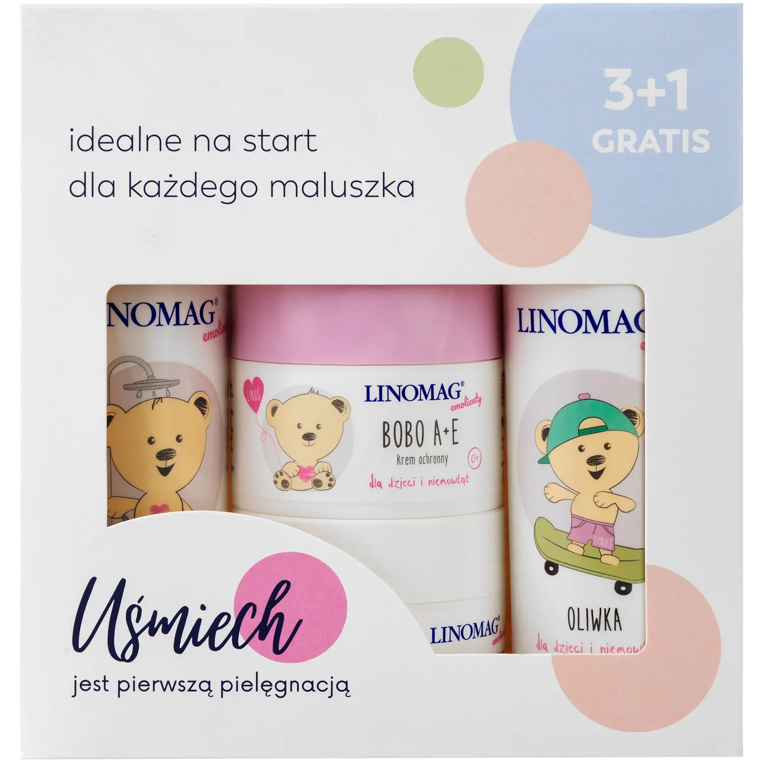 

Набор: гель для мытья тела и головы Linomag, 50 мл