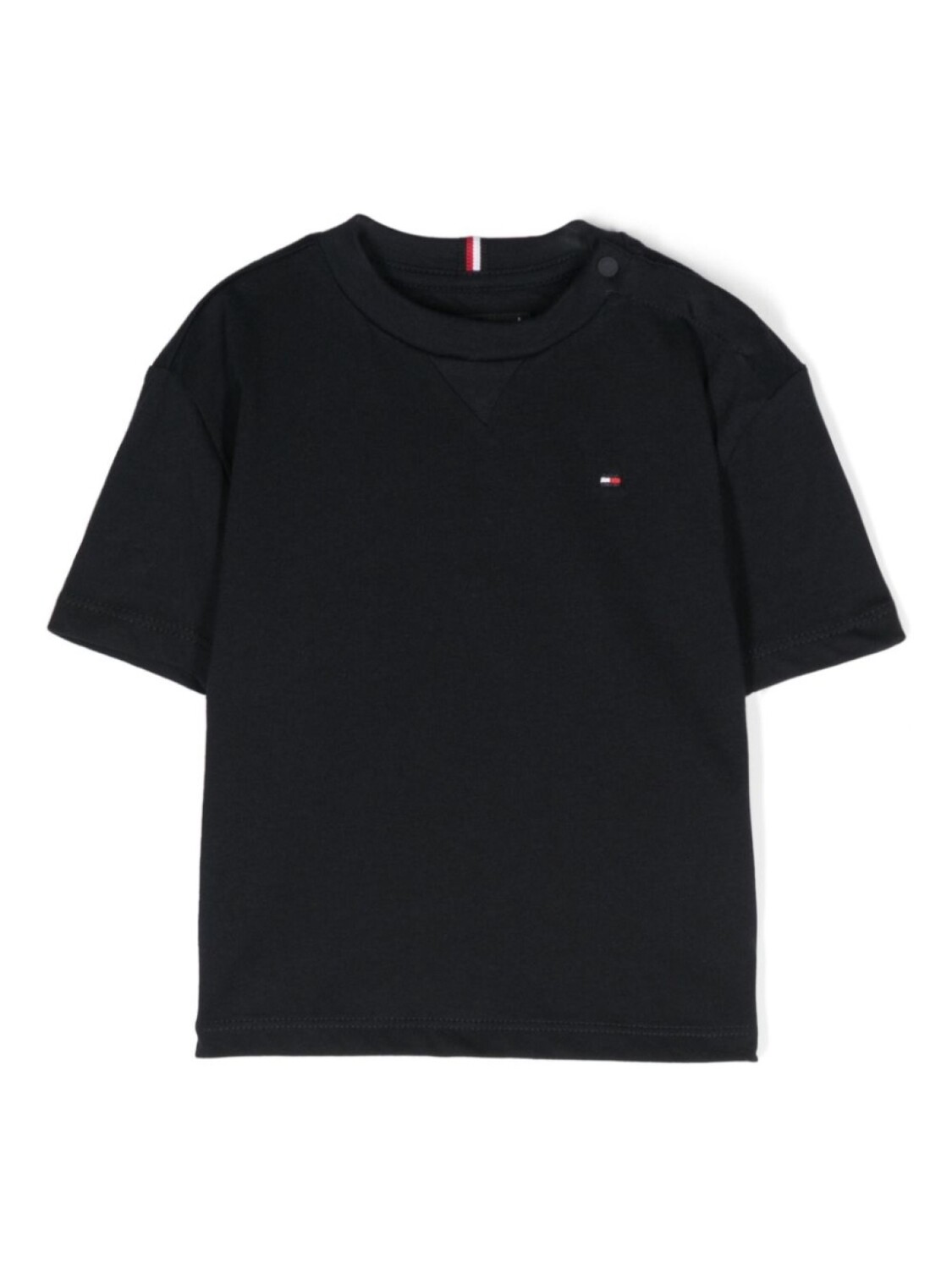 

Футболка с вышитым логотипом Tommy Hilfiger Junior, синий