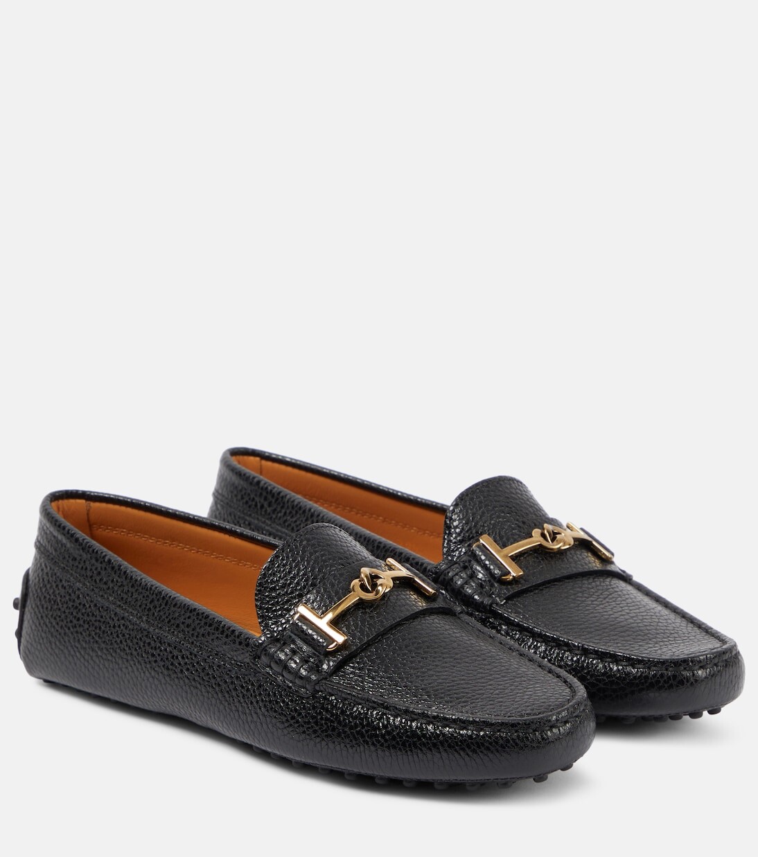 

Кожаные лоферы gommino Tod'S, черный