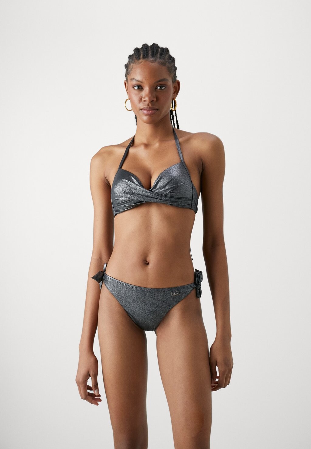 

Бикини SET EA7 Emporio Armani, цвет metallic black