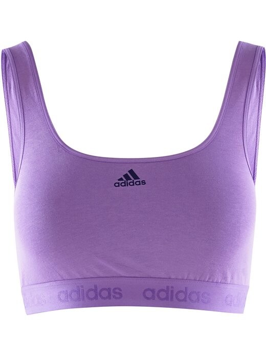 

Укороченный бюстгальтер-бюстье Adidas Sportswear, фиолетовый