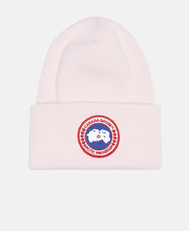 

Шерстяная шапка Canada Goose, розовый