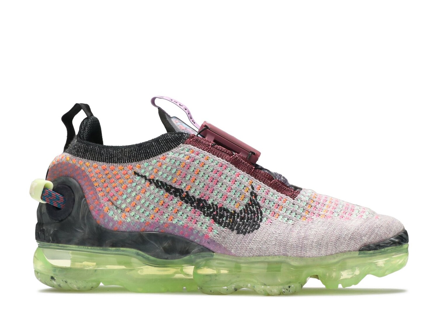 

Кроссовки Nike Wmns Air Vapormax 2020 Flyknit 'Violet Ash Volt', разноцветный