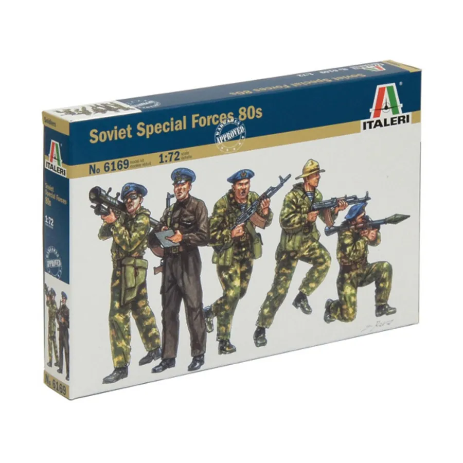 

Советский спецназ «Спецназ» (1980-е), Soldiers - 1980s & other Modern Eras (1:72) (Italeri)
