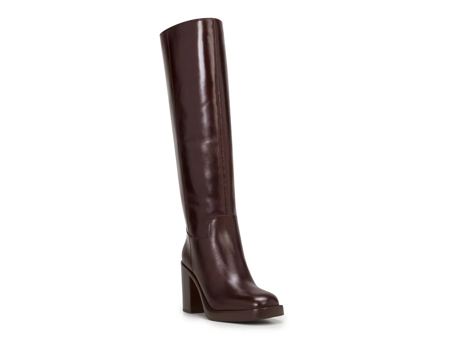 

Сапоги Gibi Extra Wide Calf Platform Boot Vince Camuto, темно-красный
