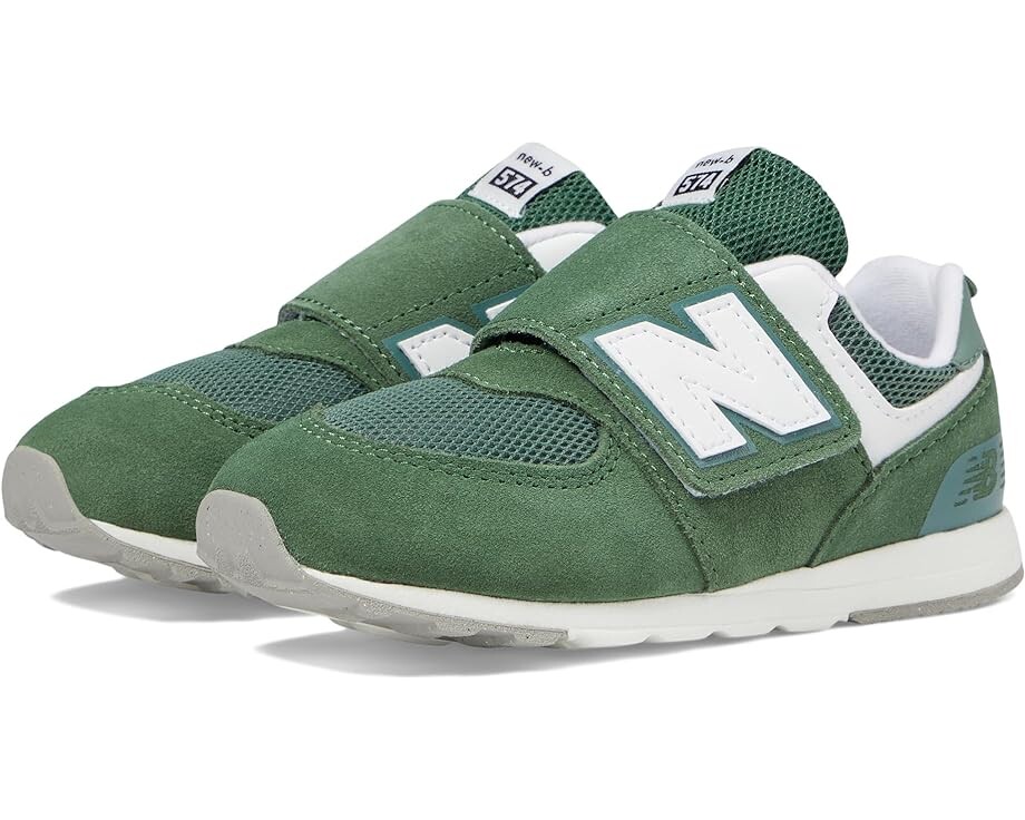 

Кроссовки New Balance 574 New-B Hook-and-Loop, цвет Nori/White