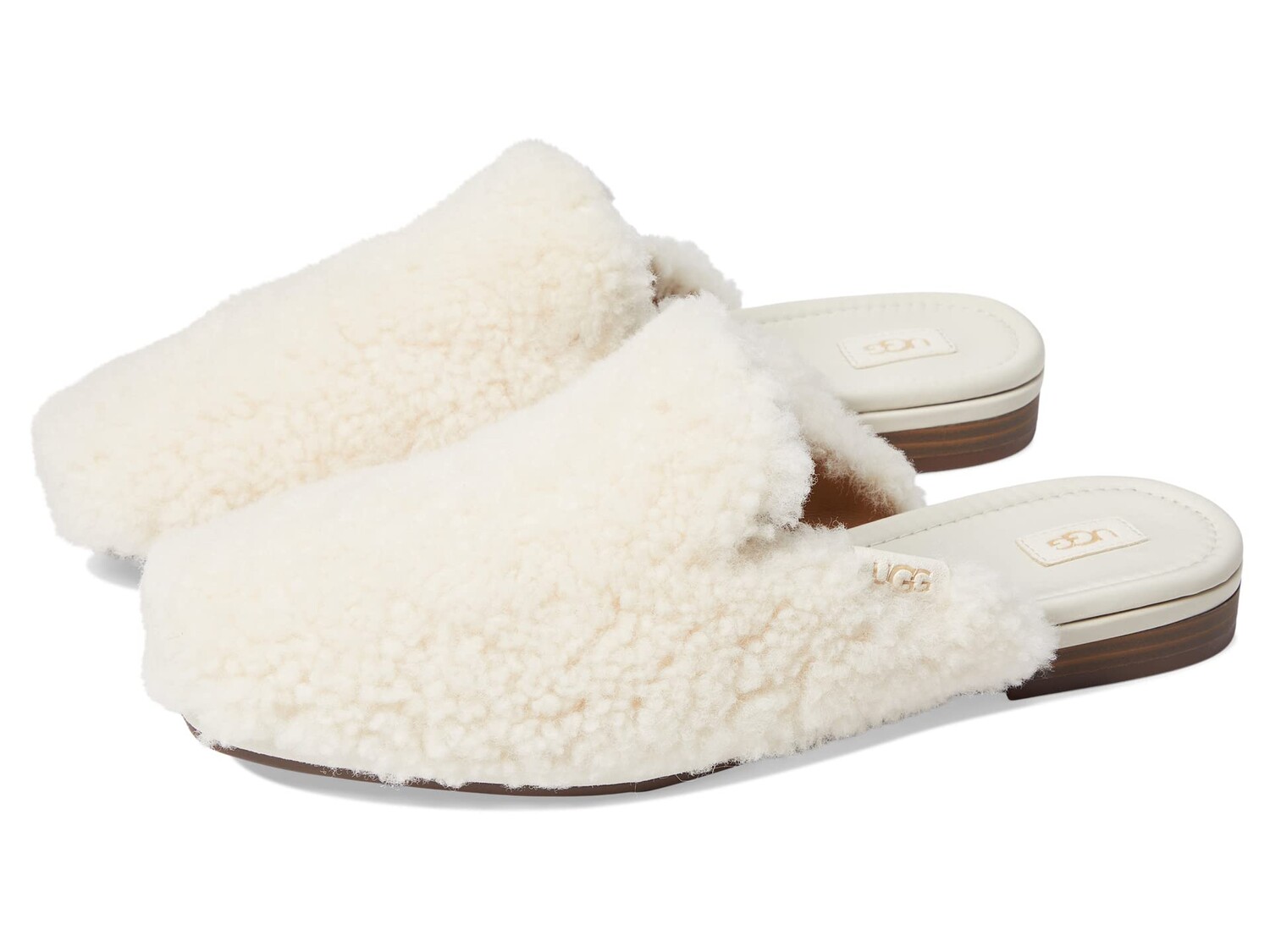 

Тапочки женские UGG Janaya Cozy Mule, белый