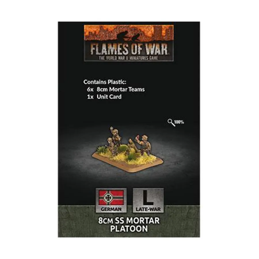 

Взвод 8-см минометов СС, Flames of War - WWII - German - Infantry