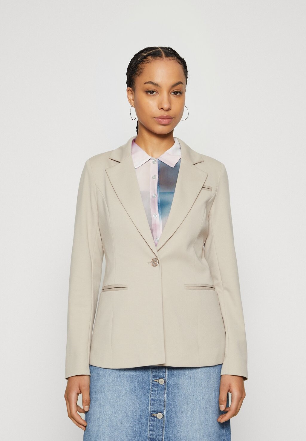 

Блейзер ONLPEACH FIT ONLY, цвет beige