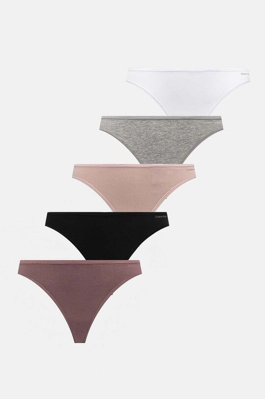 

5 шт. стрингов Calvin Klein Underwear, мультиколор