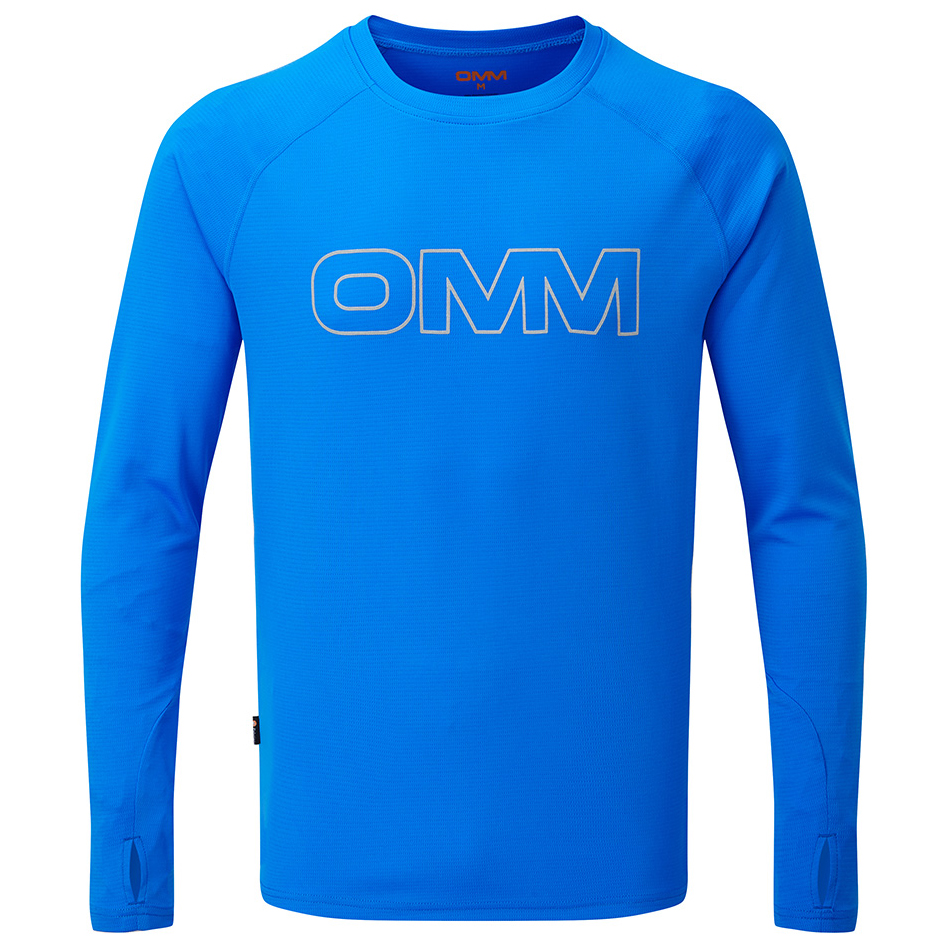 Функциональная рубашка Omm Bearing Tee L/S, цвет Blue Logo