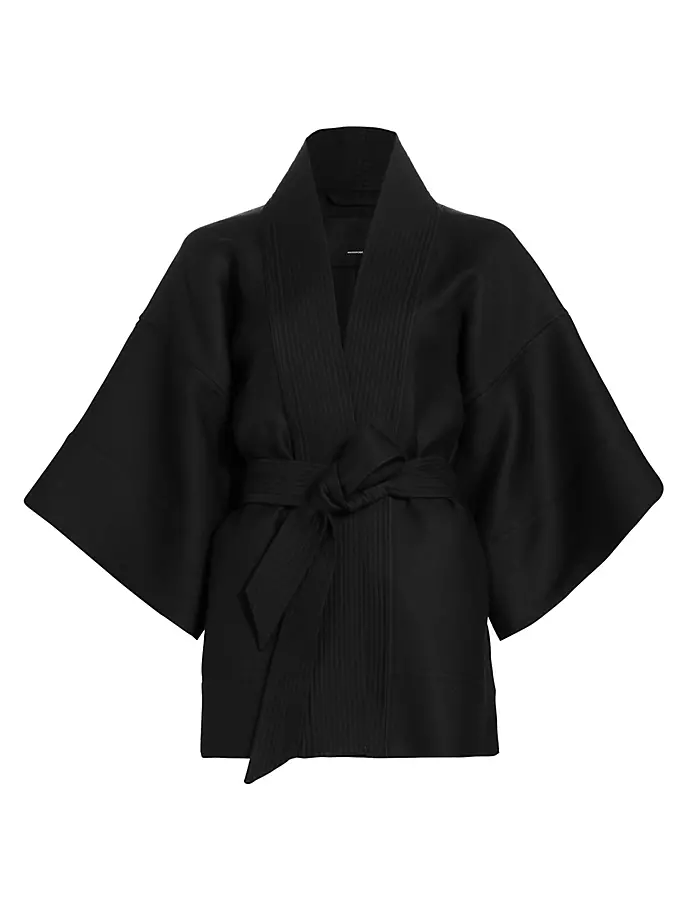 

Полушерстяная куртка Wardrobe.Nyc, черный