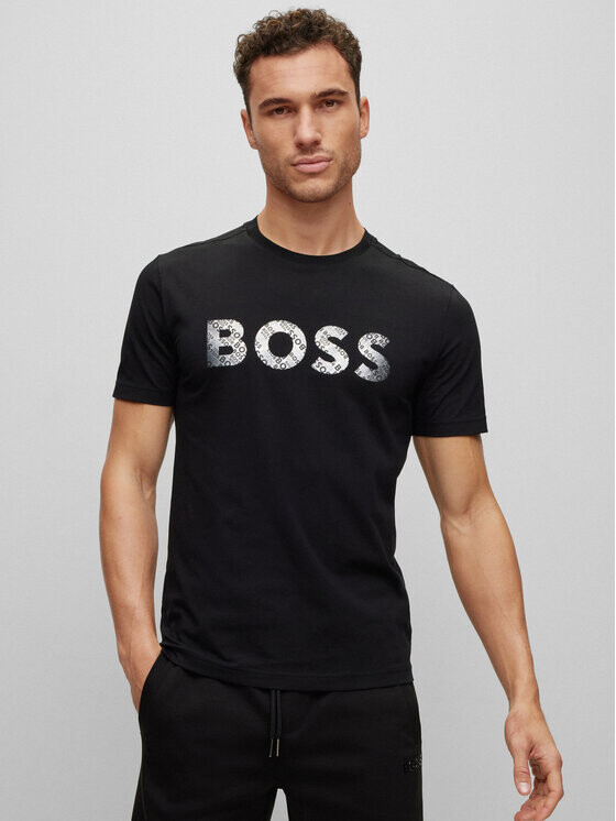 

Футболка стандартного кроя Boss, черный