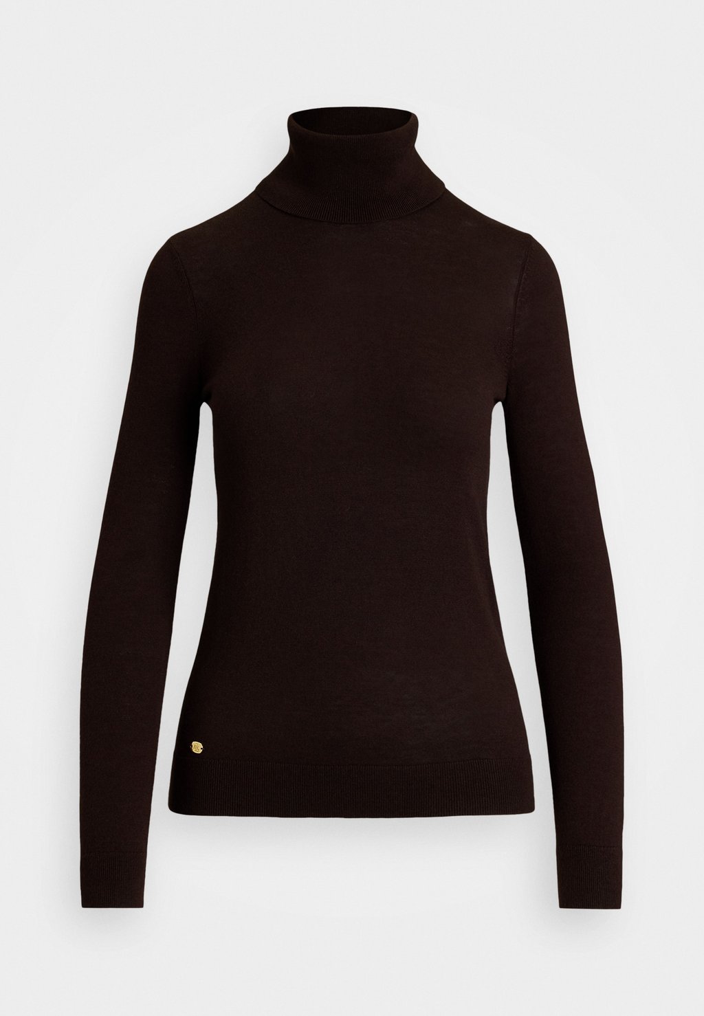 

Джемпер SILK BLEND TURTLENECK SWEATER Lauren Ralph Lauren, коричневый