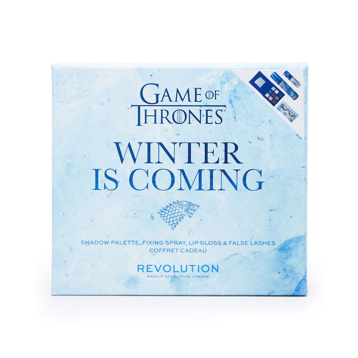 Набор косметики Game Of Thrones Winter is Coming Set de Maquillaje Revolution, Set 4 productos блокнот game of thrones winter is coming большой